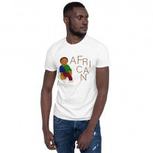 African Since Birth short-sleeve unisex T-shirt