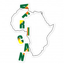 African Continent stickers